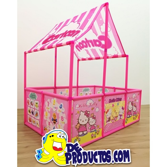 Carpa casita de pelotas para niñas
